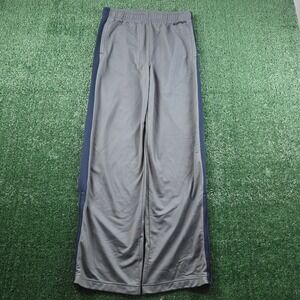 Vintage Old Navy Track Pants Men's Medium Gray Athletic Warm Up Jogger Training